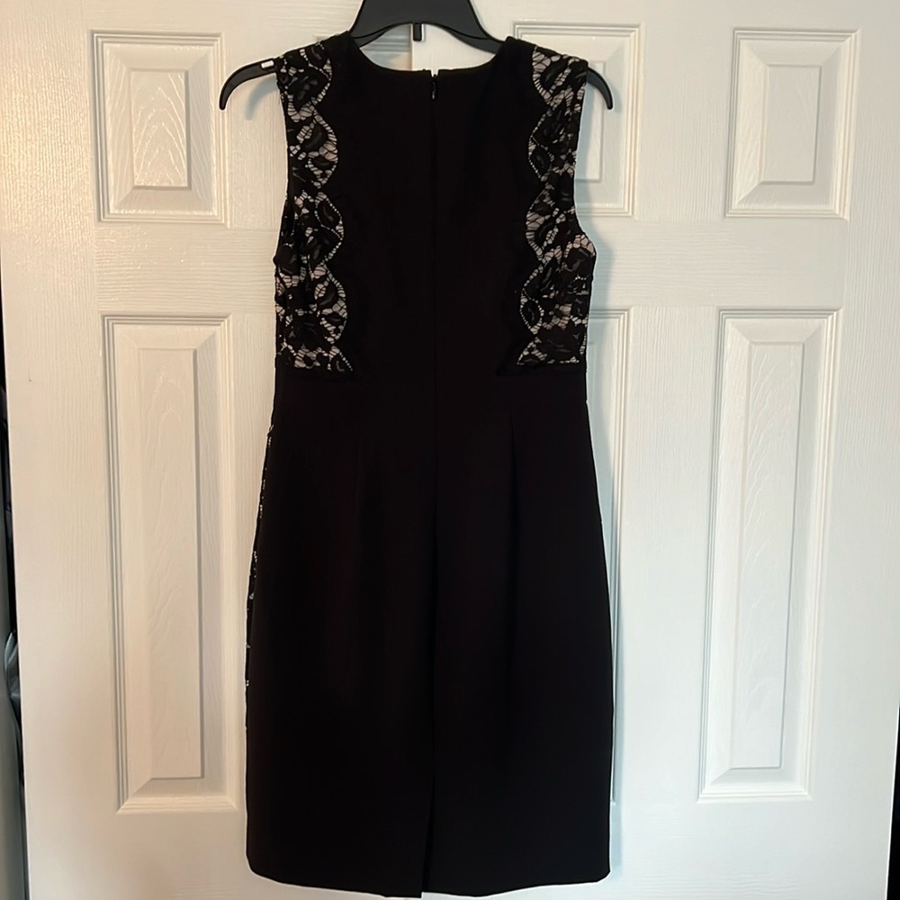 J. Crew Black Lace Sheath Dress